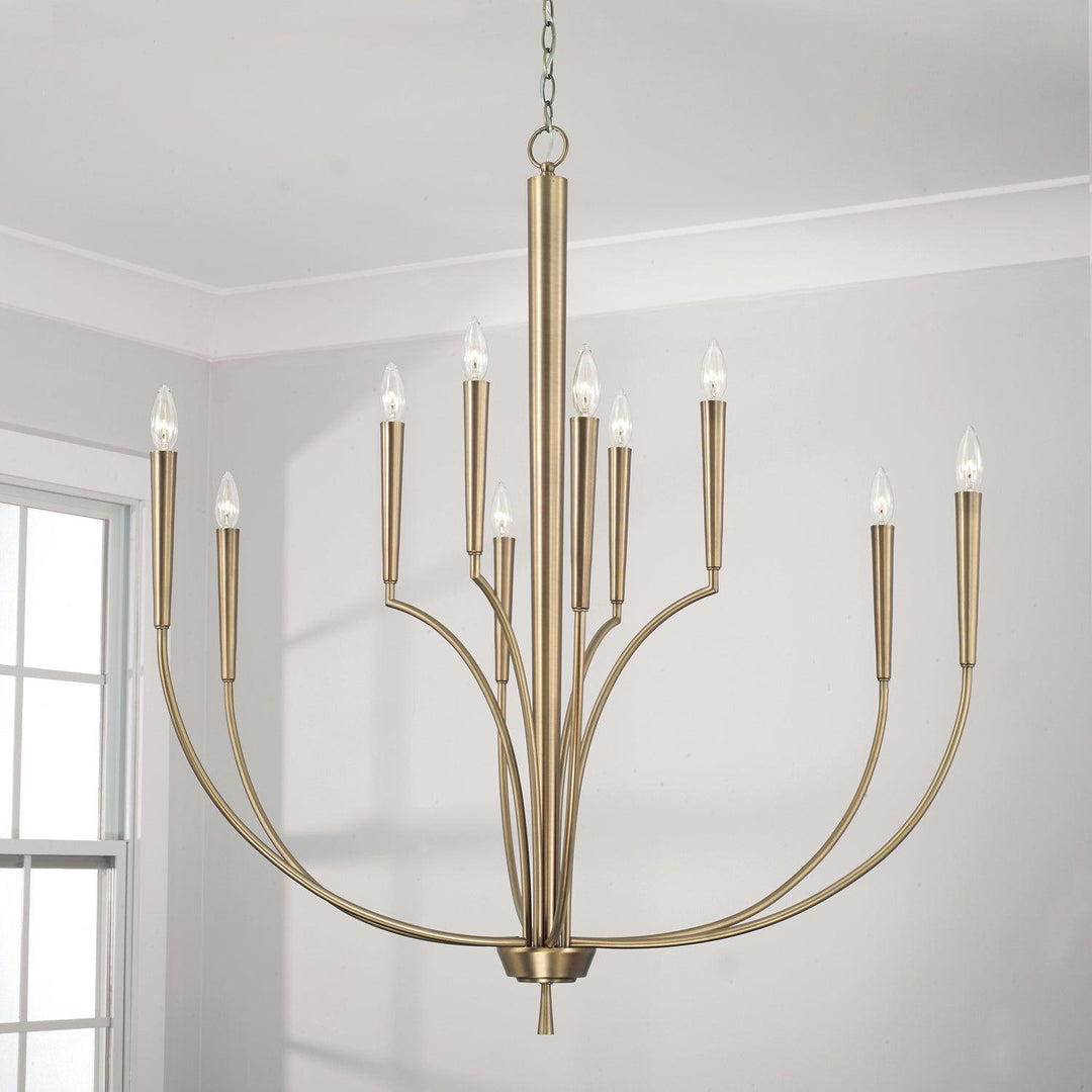 Capital Lighting Ten Light Chandelier