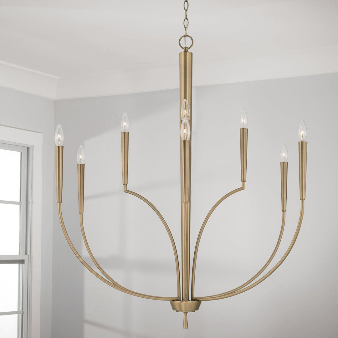 Capital Lighting Ten Light Chandelier