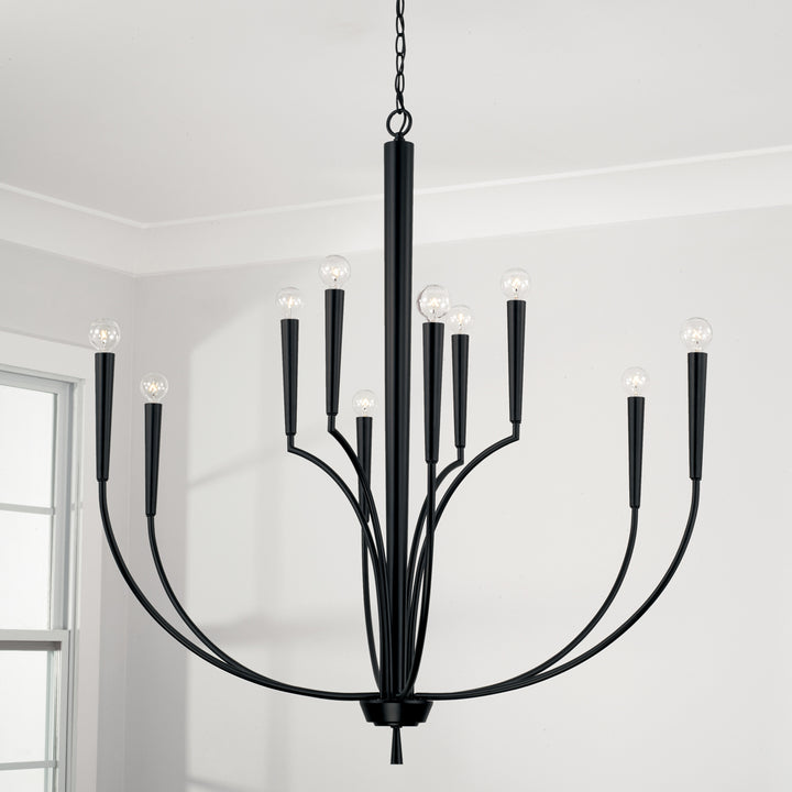 Capital Lighting Ten Light Chandelier