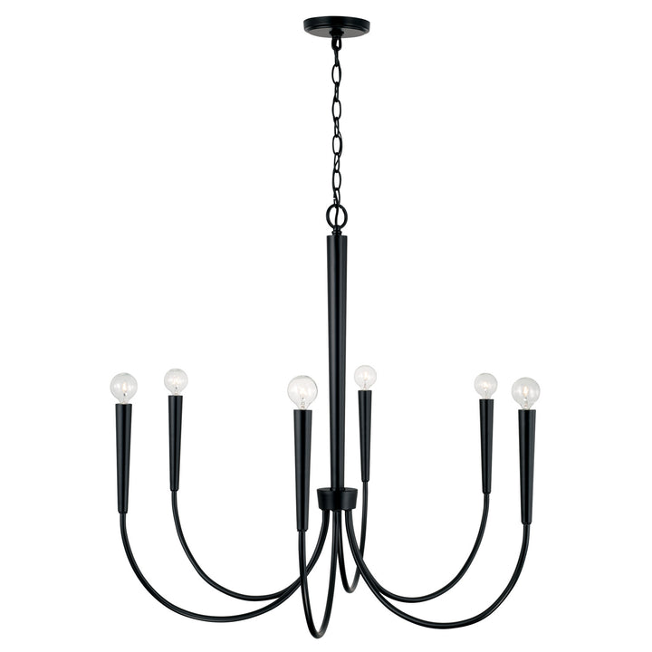 Capital Lighting Six Light Chandelier