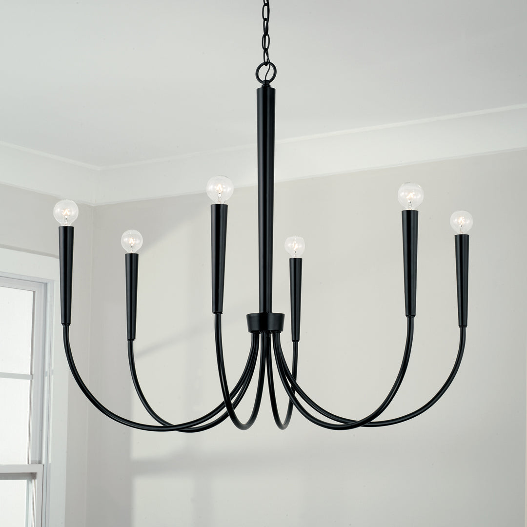 Capital Lighting Six Light Chandelier