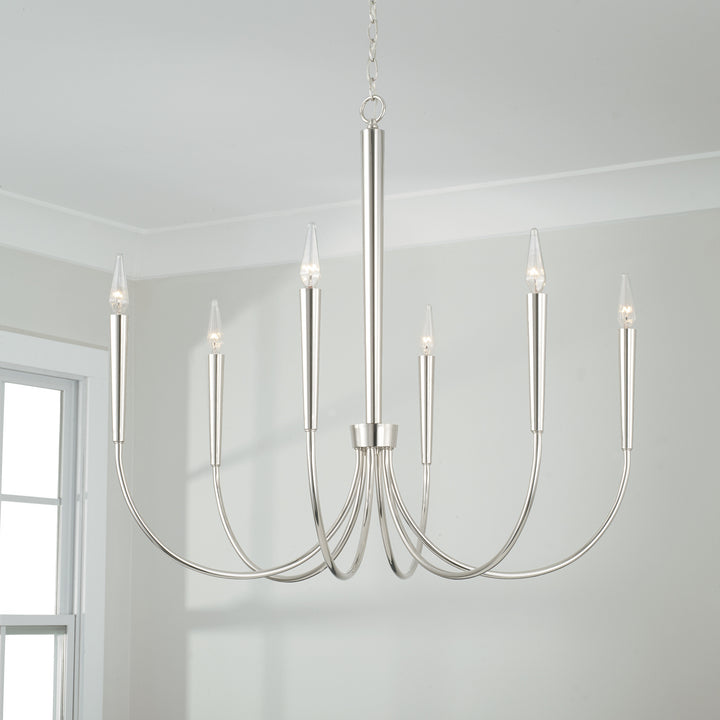 Capital Lighting Six Light Chandelier