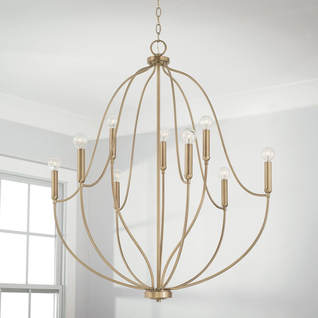 Capital Lighting Nine Light Chandelier