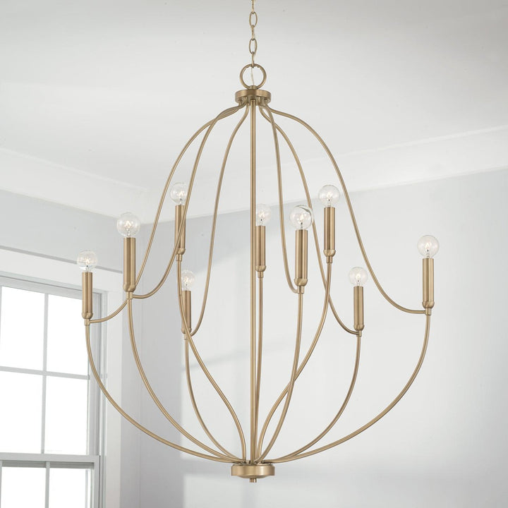 Capital Lighting Nine Light Chandelier