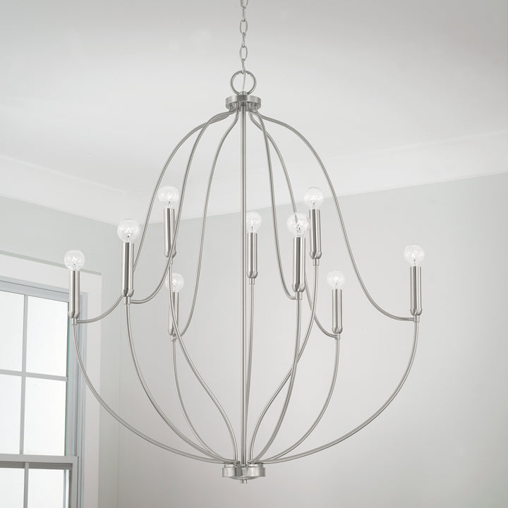 Capital Lighting Nine Light Chandelier