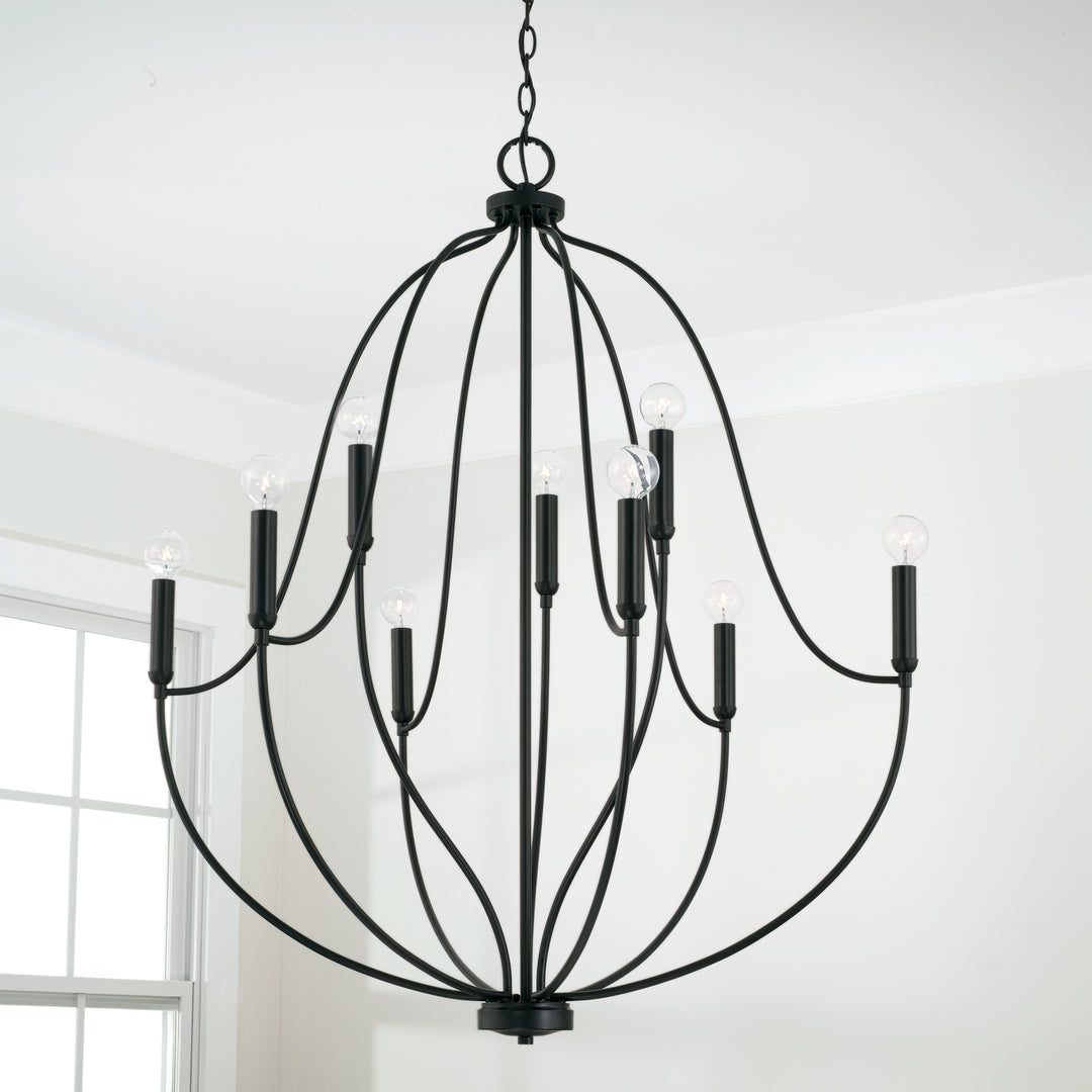 Capital Lighting Nine Light Chandelier