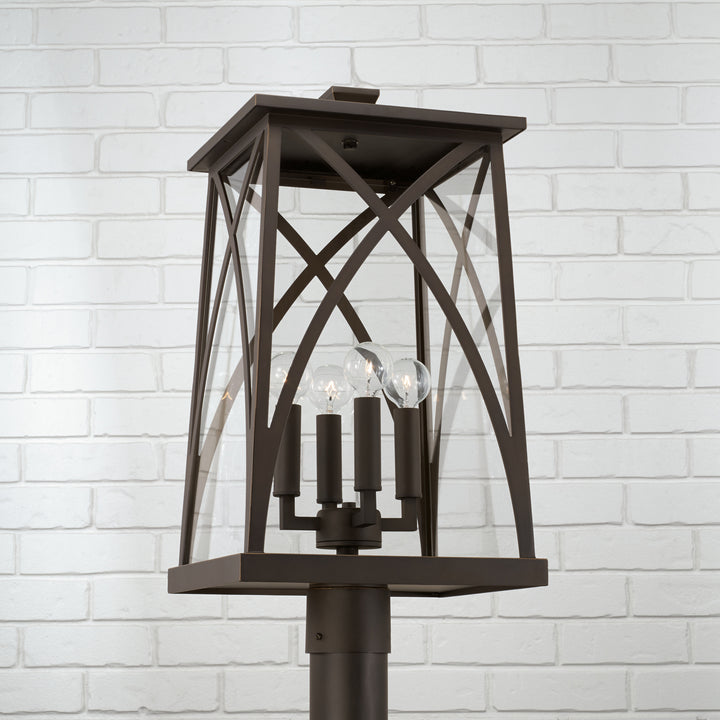 Capital Lighting Four Light Outdoor Post Lantern