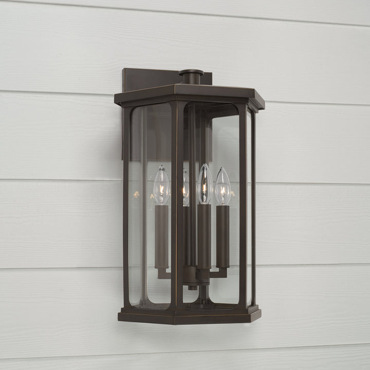 Capital Lighting Four Light Outdoor Wall Lantern