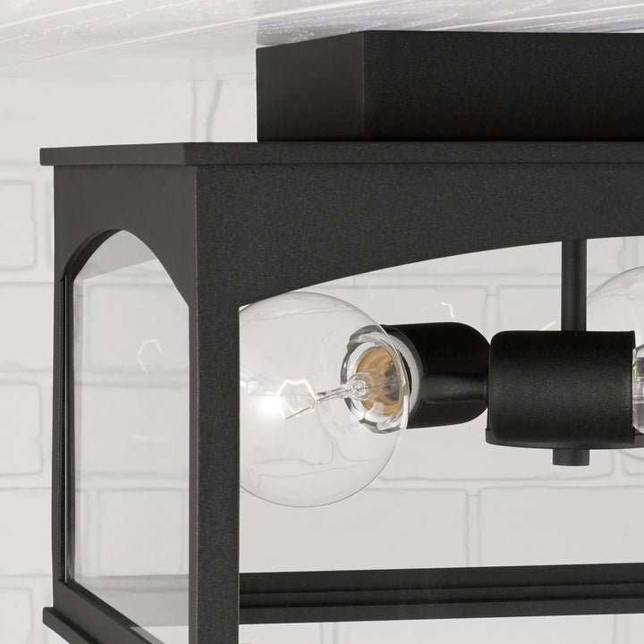 Capital Lighting Three Light Outdoor Flush Mount