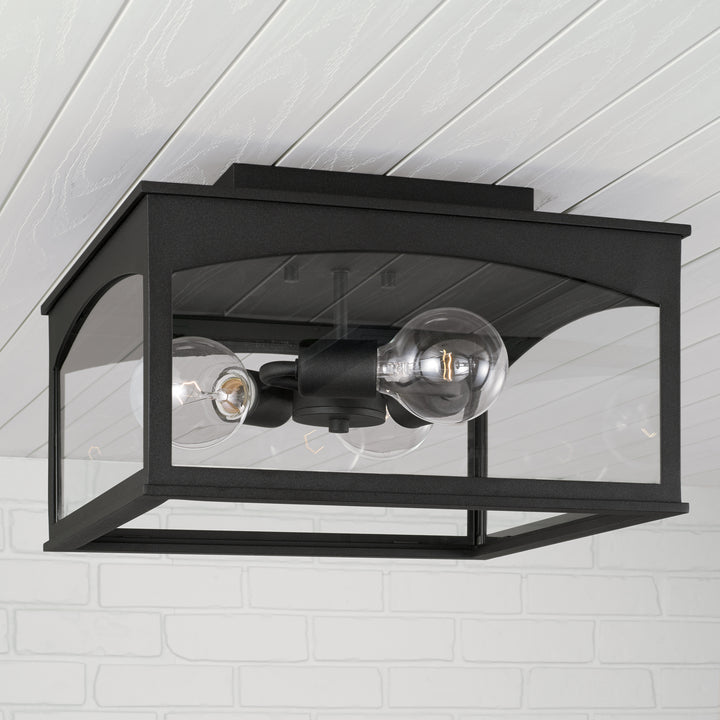 Capital Lighting Three Light Outdoor Flush Mount