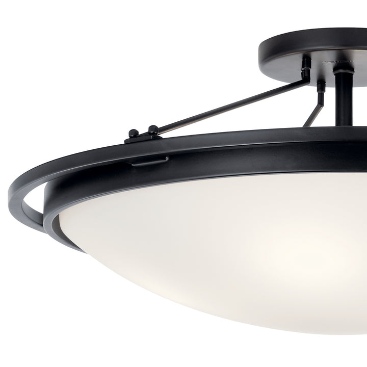 Kichler Four Light Semi Flush Mount