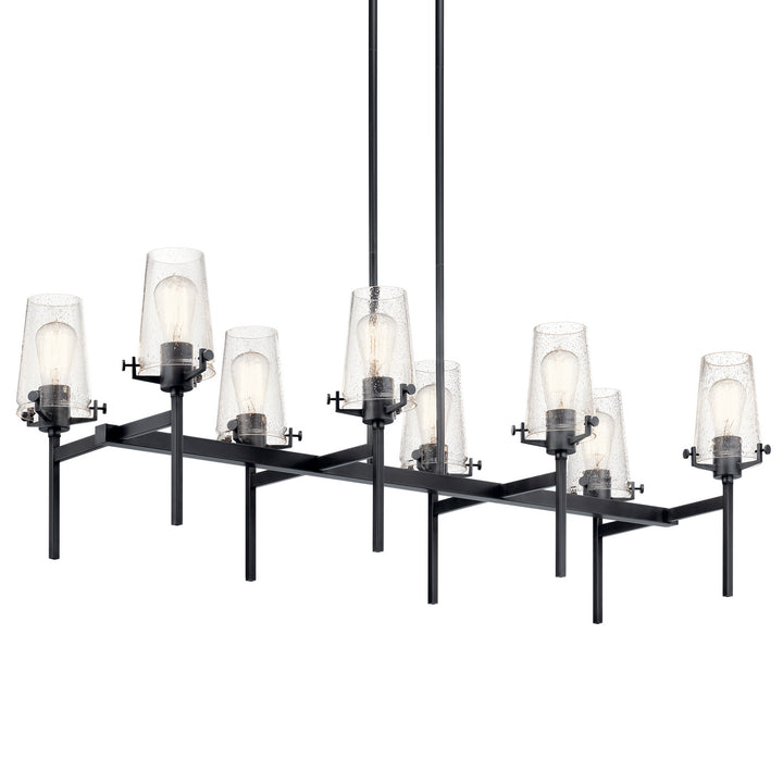 Kichler Eight Light Linear Chandelier