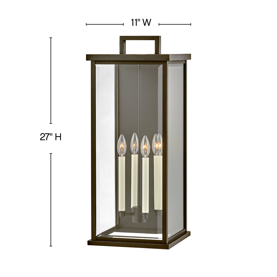 Weymouth LED Wall Mount in Oil Rubbed Bronze