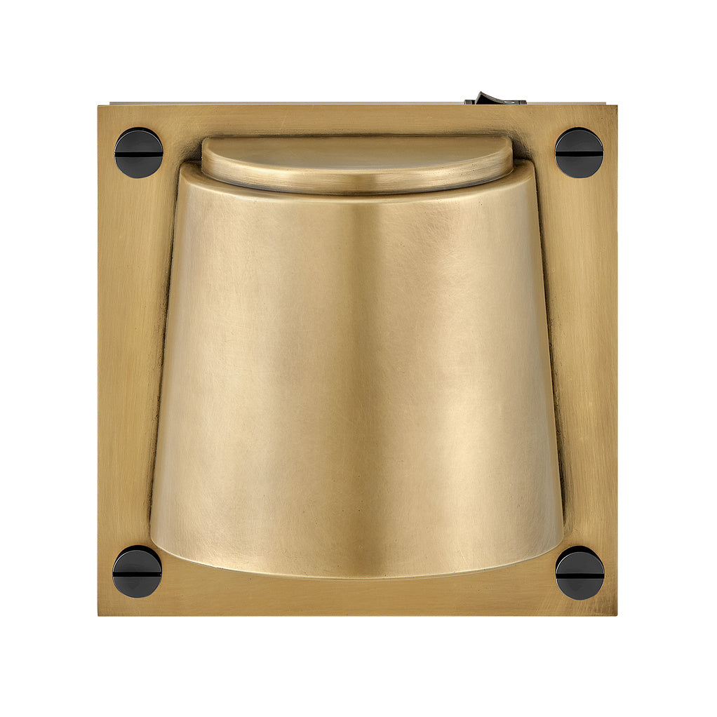 Scout LED Wall Sconce in Heritage Brass