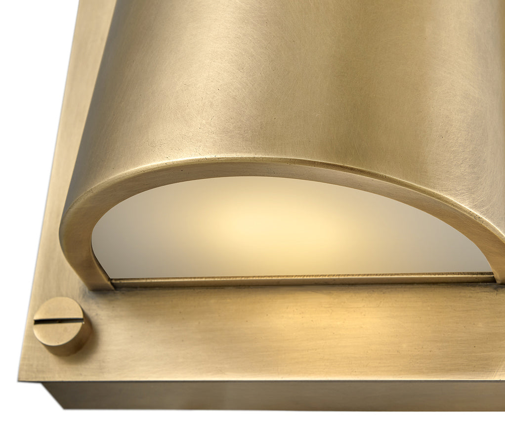 Scout LED Wall Sconce in Heritage Brass