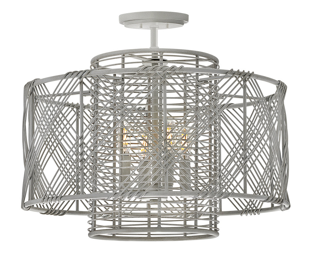 Nikko LED Pendant in Light Ashwood