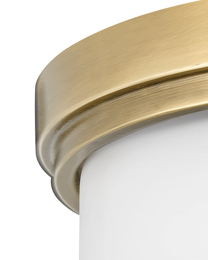 Montrose LED Flush Mount in Heritage Brass