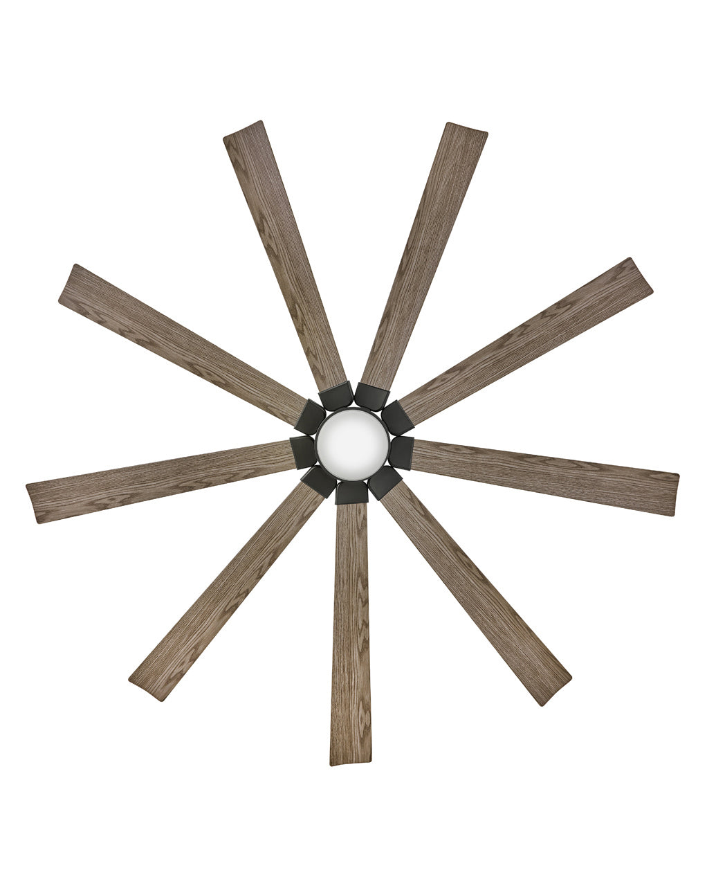 Turbine 80" Ceiling Fan in Matte Black