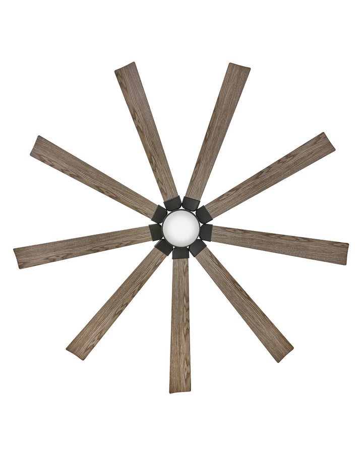 Turbine 80" Ceiling Fan in Matte Black