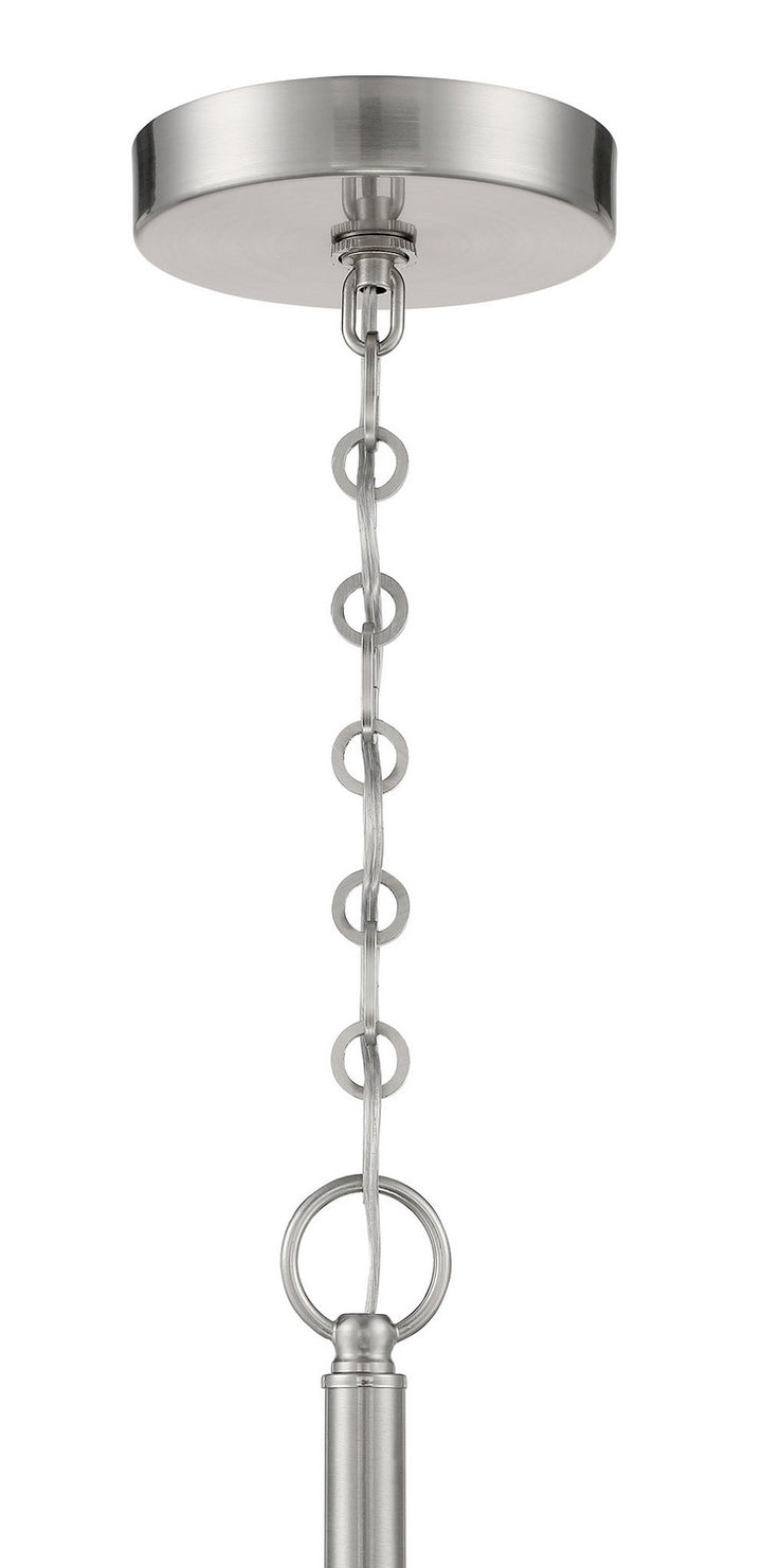 Museo 12 Light Pendant in Brushed Polished Nickel