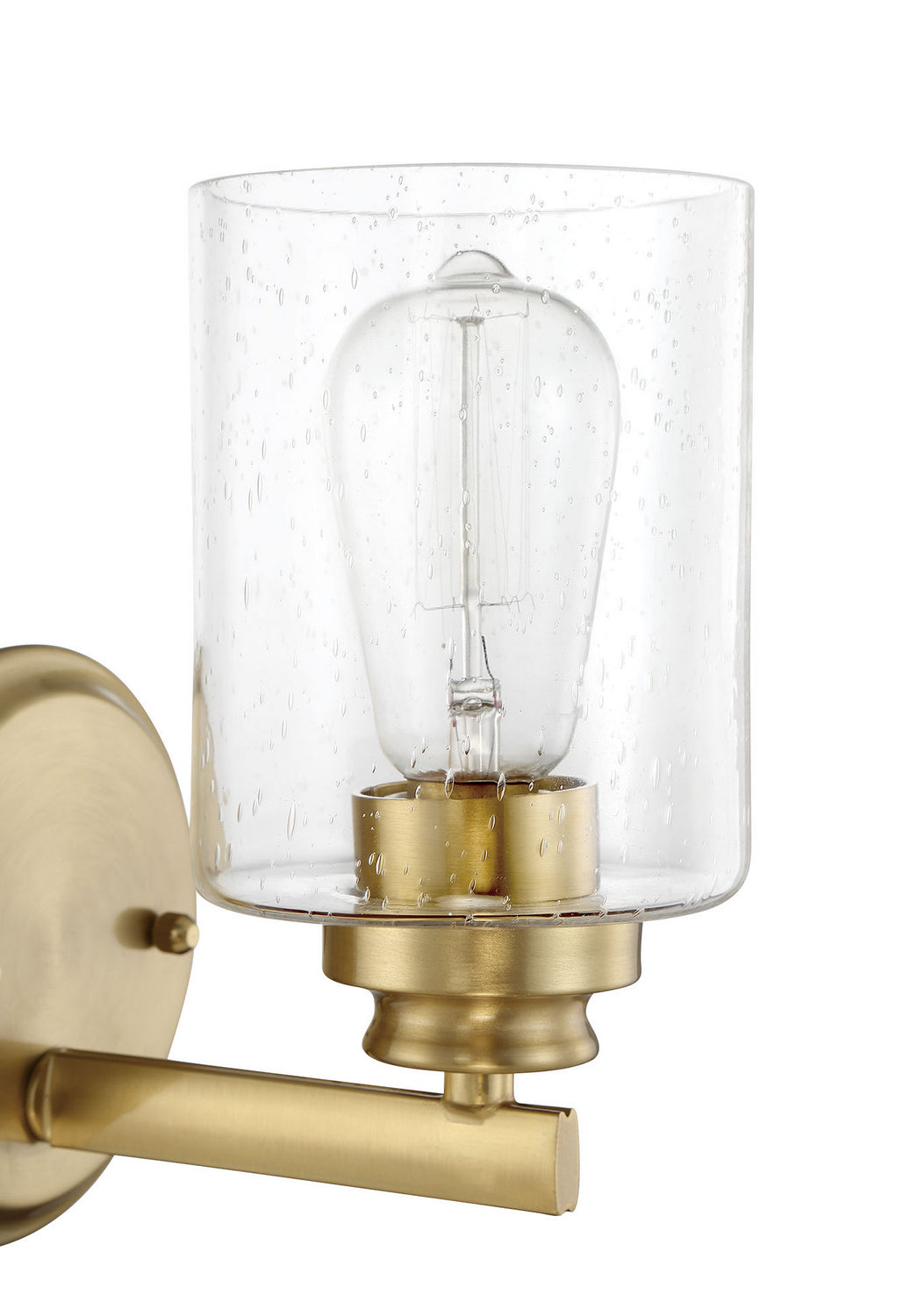 Bolden One Light Wall Sconce in Satin Brass