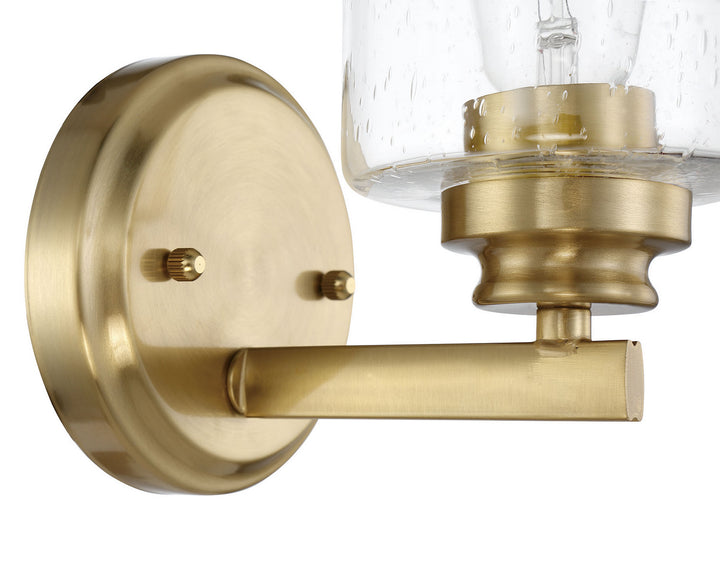 Bolden One Light Wall Sconce in Satin Brass