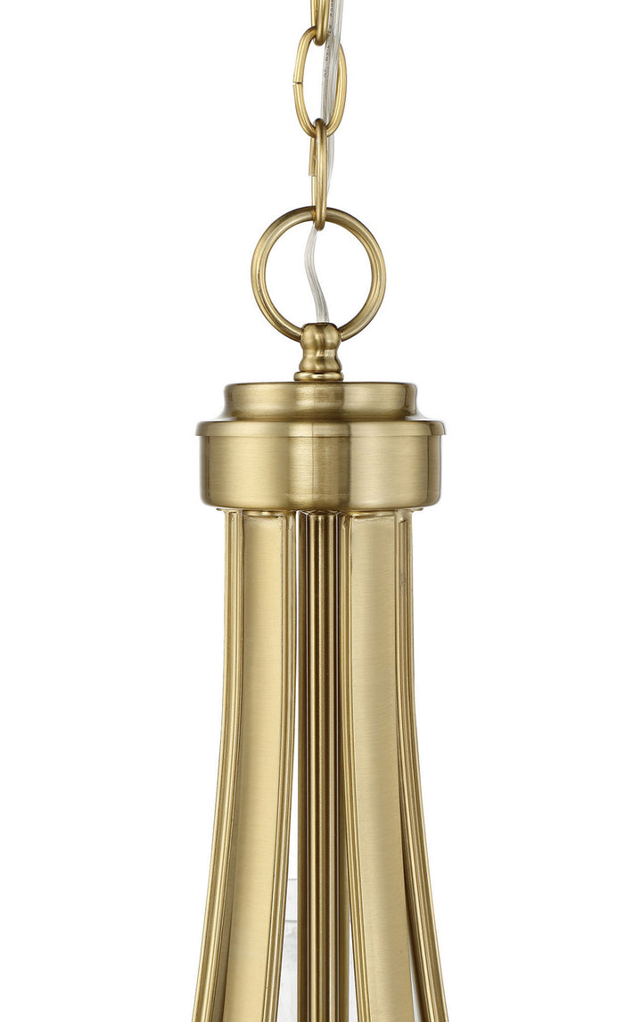 Bolden Five Light Chandelier in Satin Brass