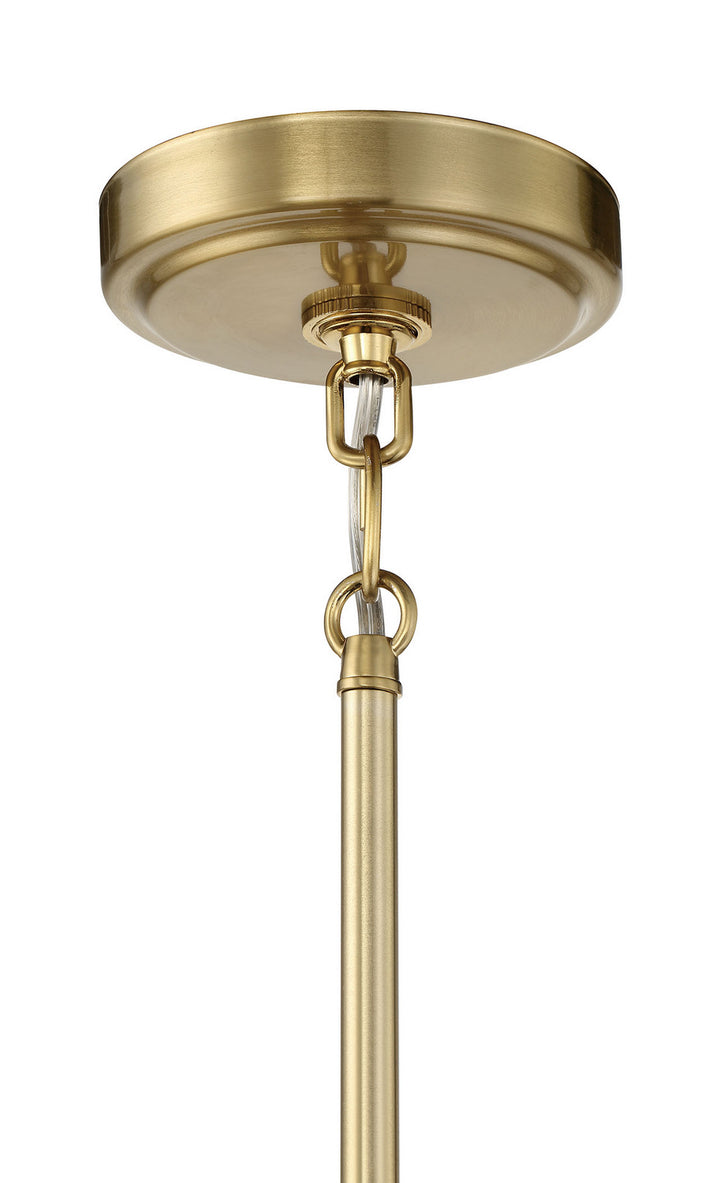 Bolden One Light Mini Pendant in Satin Brass