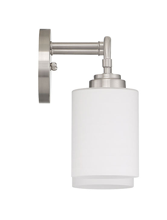 Stowe Two Light Vanity in Brushed Polished Nickel