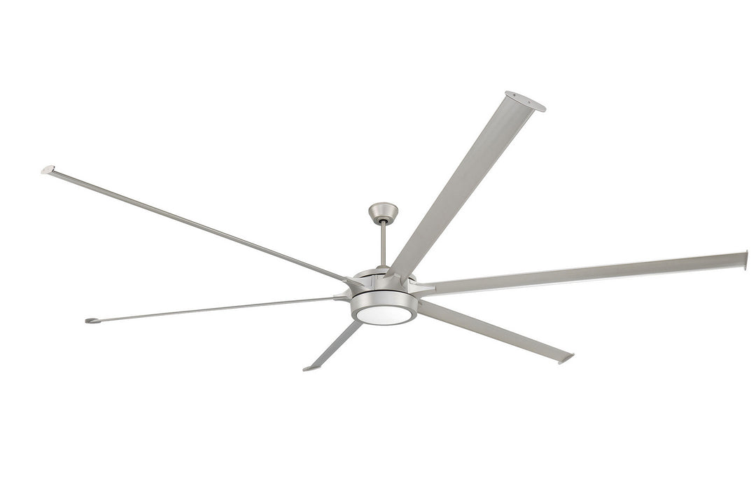 Prost 120" Ceiling Fan in Painted Nickel