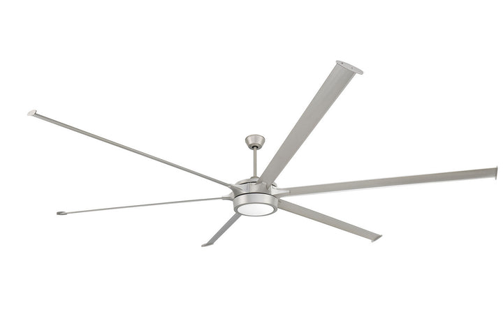 Prost 120" Ceiling Fan in Painted Nickel