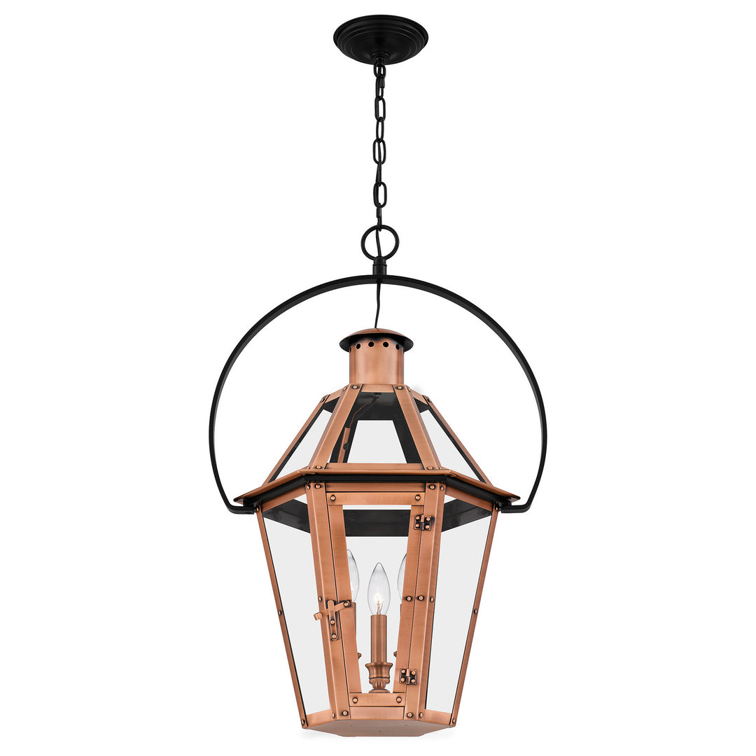 Quoizel Three Light Outdoor Hanging Lantern