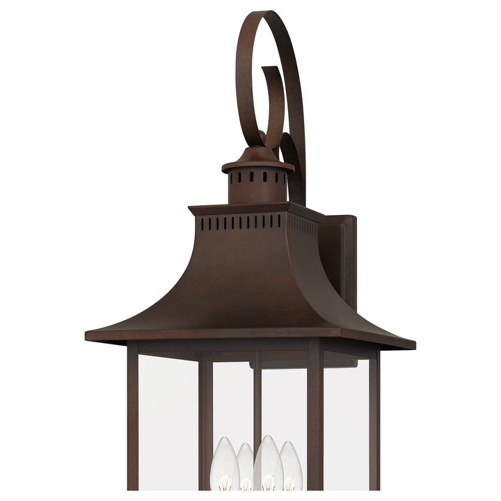 Quoizel Four Light Outdoor Wall Lantern