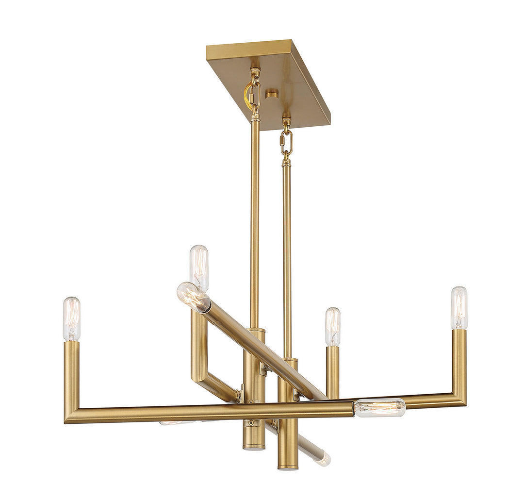 Savoy House Cristofer Eight Light Linear Chandelier