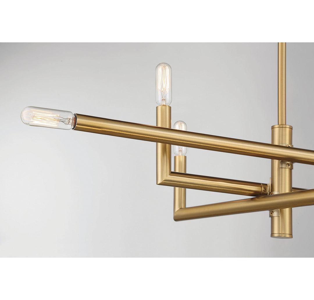 Savoy House Cristofer Eight Light Linear Chandelier