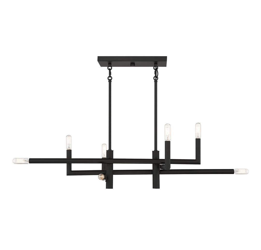 Savoy House Cristofer Eight Light Linear Chandelier