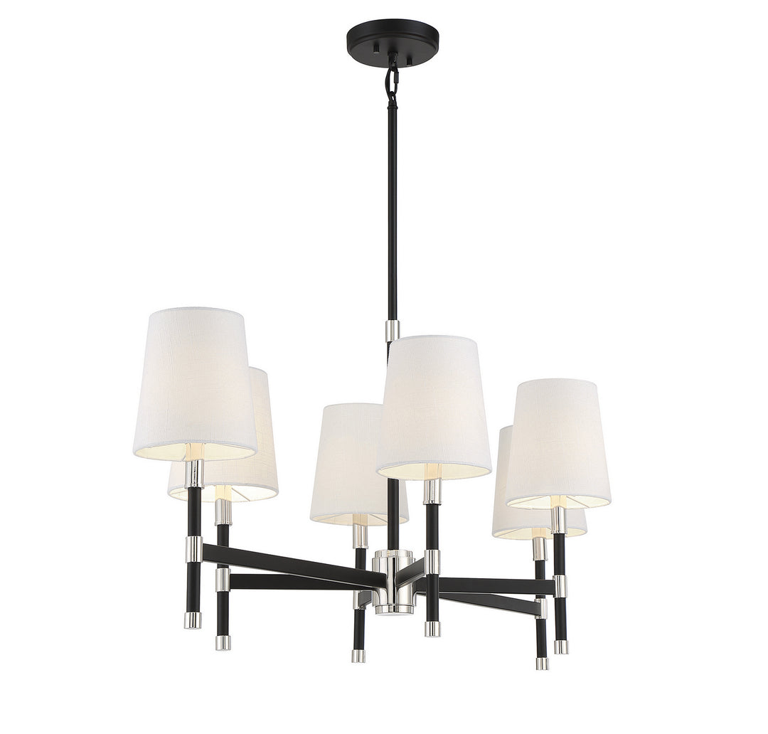 Savoy House Brody Six Light Linear Chandelier