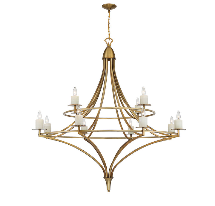 Savoy House Director 12 Light Chandelier