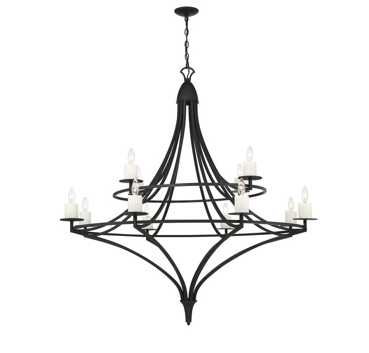 Savoy House Director 12 Light Chandelier