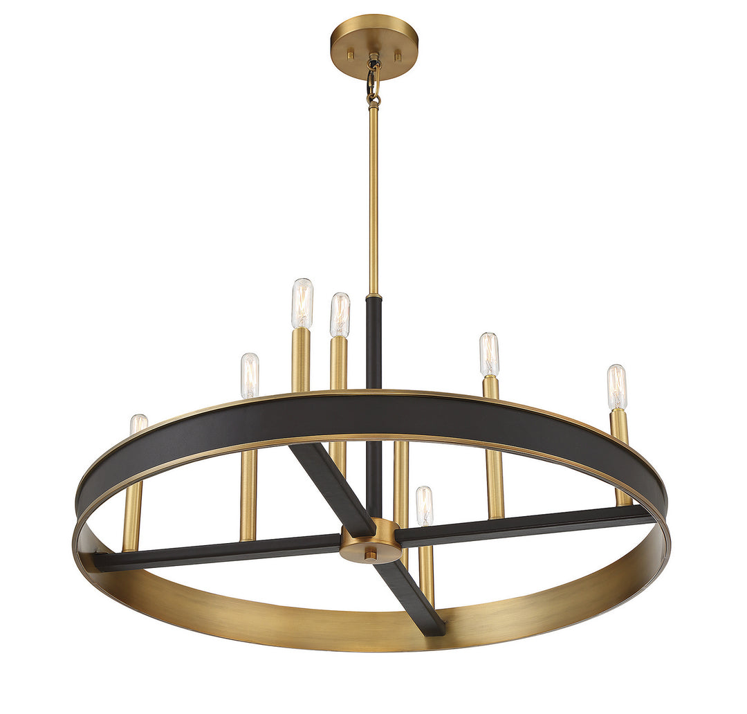 Savoy House Chaucer Eight Light Chandelier