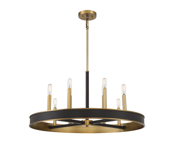 Savoy House Chaucer Eight Light Chandelier