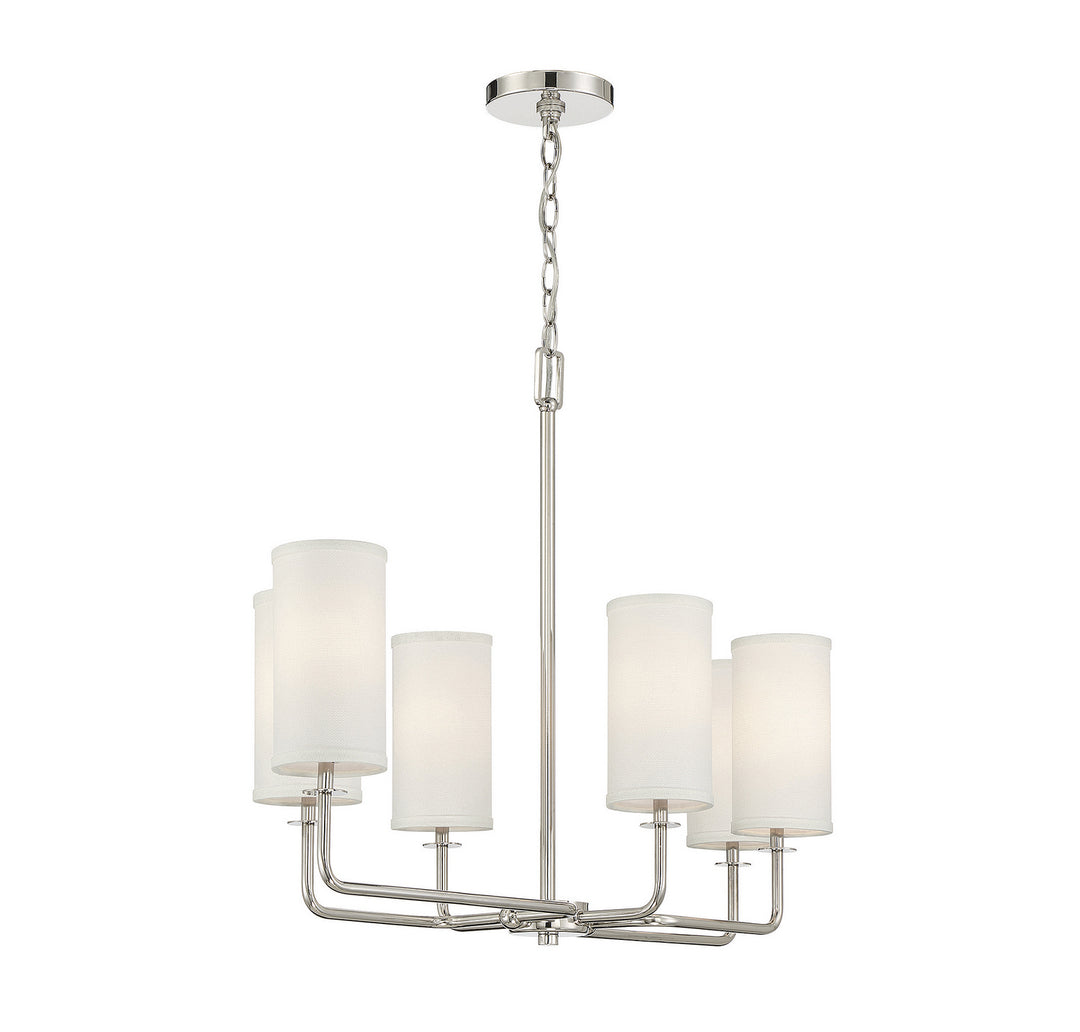 Savoy House Powell Six Light Linear Chandelier