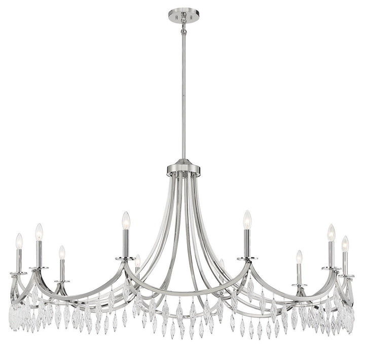 Savoy House Kameron Ten Light Chandelier