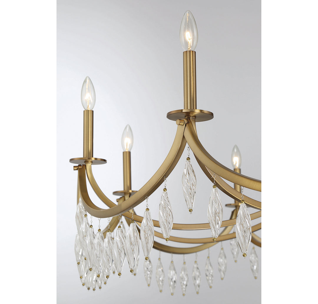 Savoy House Kameron Ten Light Chandelier