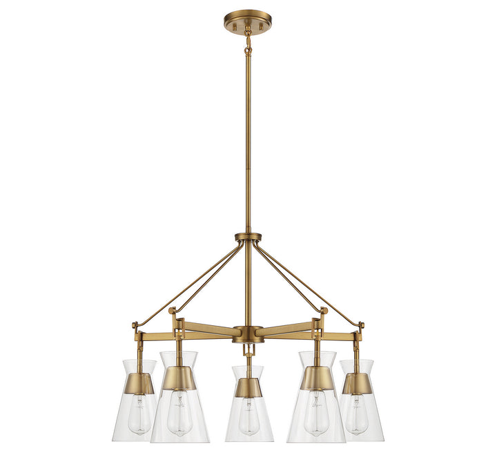 Savoy House Lakewood Five Light Chandelier