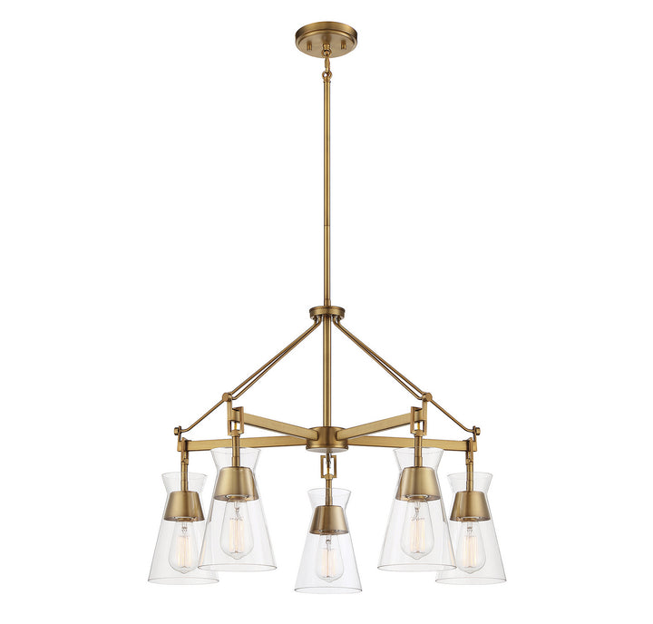 Savoy House Lakewood Five Light Chandelier