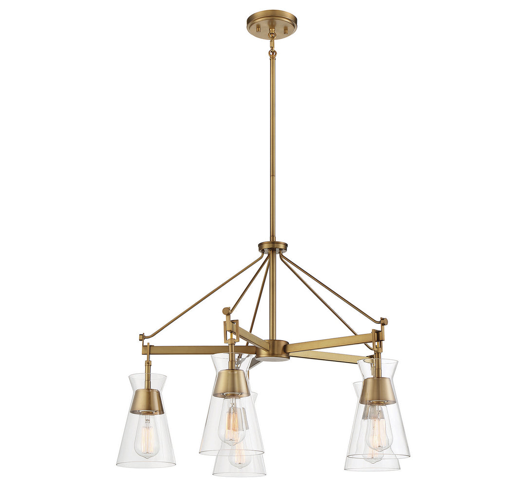 Savoy House Lakewood Five Light Chandelier