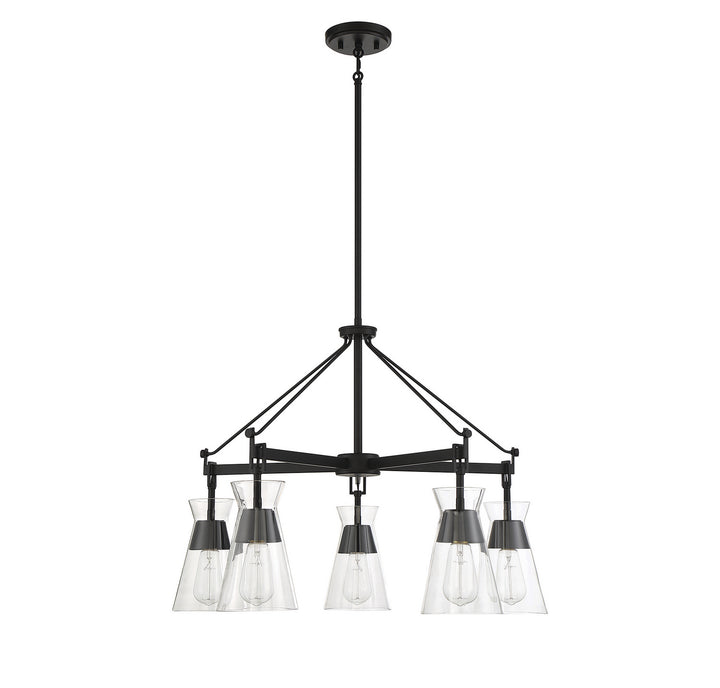 Savoy House Lakewood Five Light Chandelier