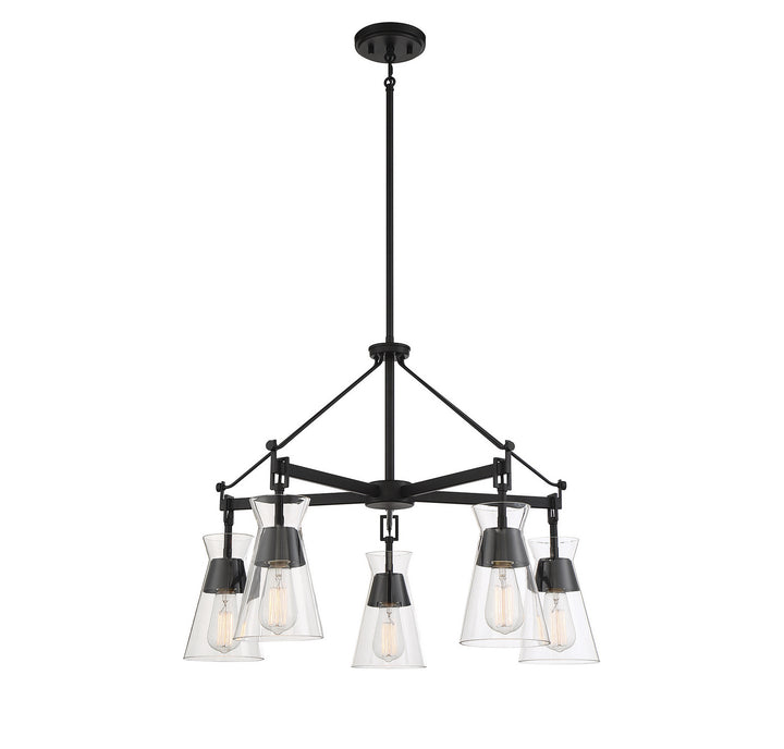 Savoy House Lakewood Five Light Chandelier