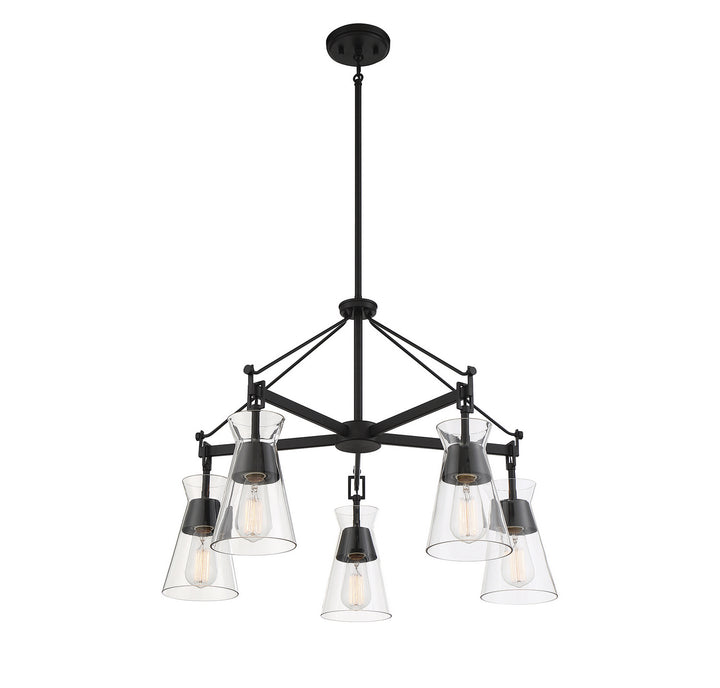 Savoy House Lakewood Five Light Chandelier